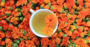 Marigold tea has medicinal properties. How to dry marigolds for tea