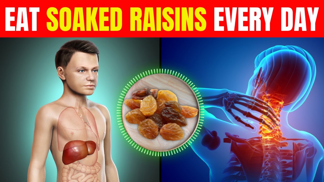 This Is Why You Should Eat Soaked Raisins Every Day