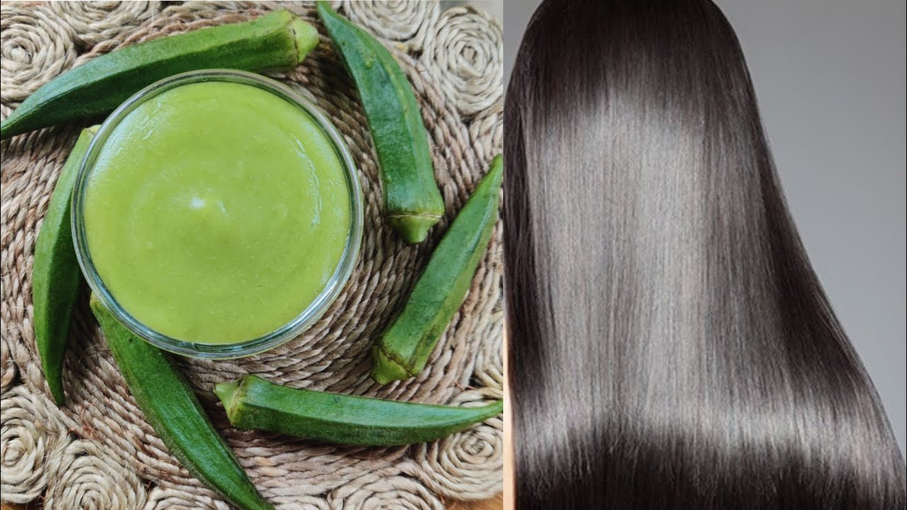 Bhindi (Okra) Hair Mask || Home Keratin Treatment || DIY Keratin Mask || Easy DIY