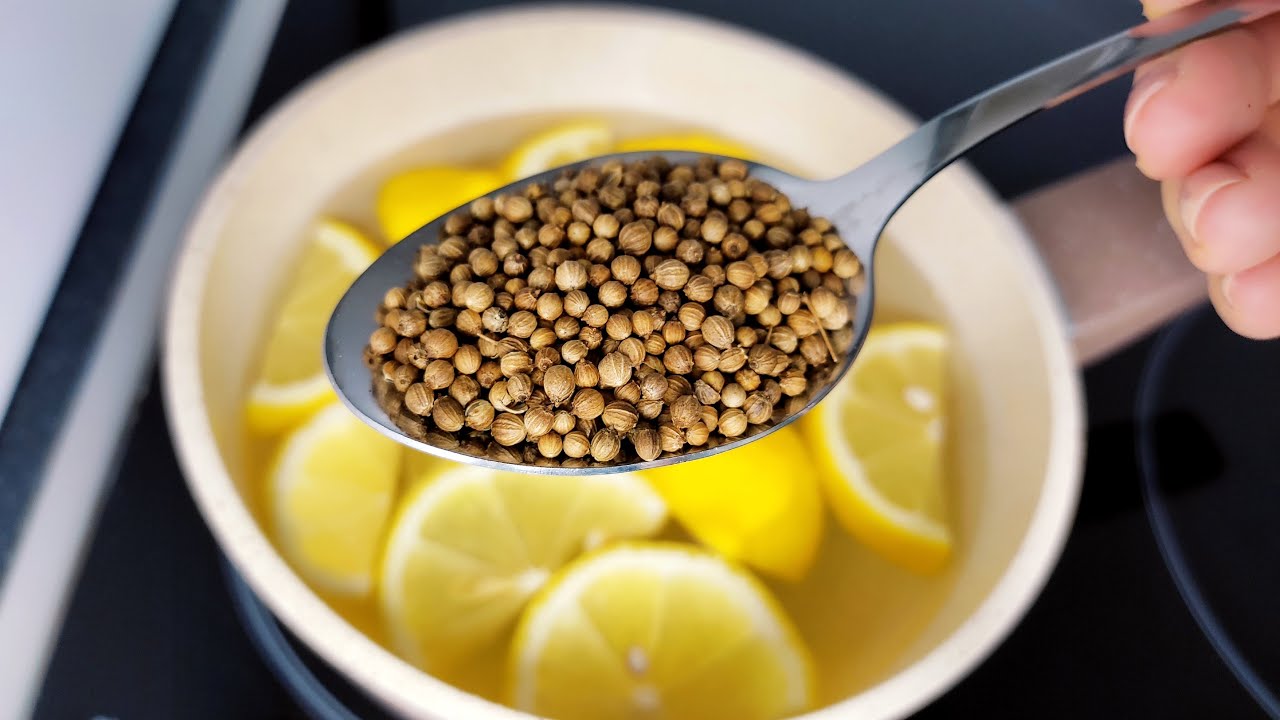 Secret Military Drink for Losing 20 Kg in a Month: Lemon and Coriander Seeds 🔝