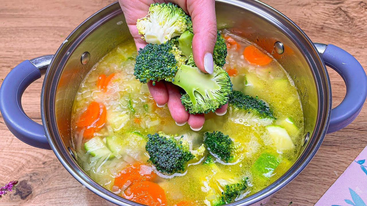 This Vegetable Soup is Like Medicine for My Stomach! Eat Day and Night! Delicious and Healthy!