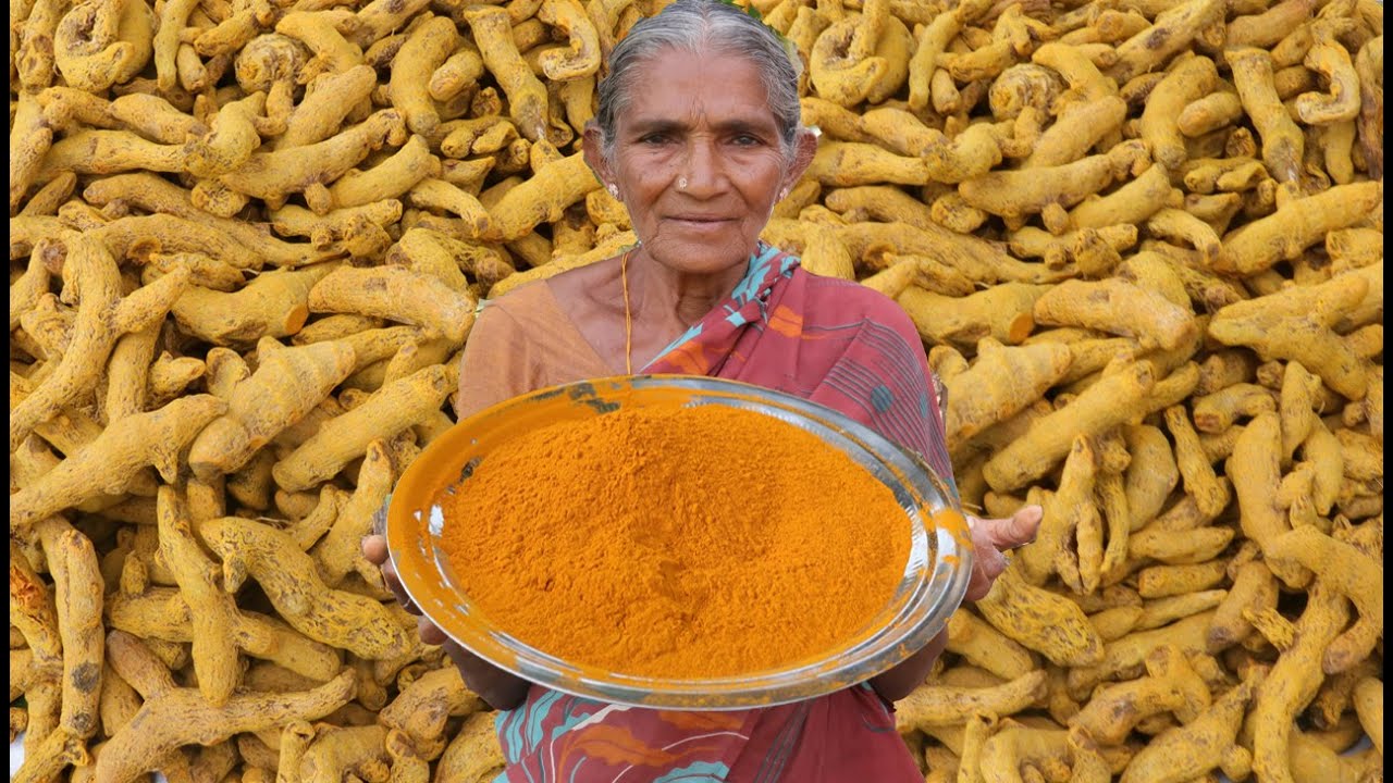 Turmeric Powder Making Process: How to Make Turmeric Powder at Home