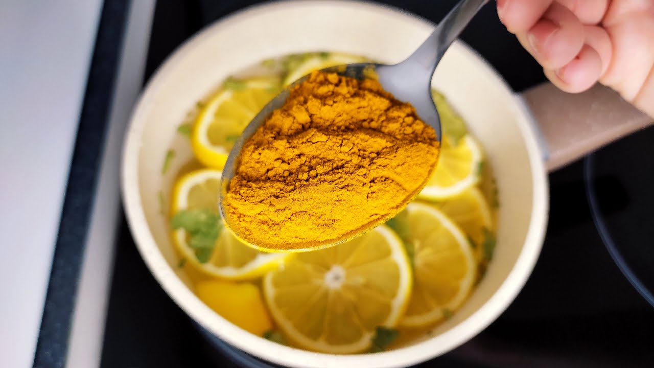 Weight Loss Drink – 20 kg in a Month, Quickly Melts Fat on the Stomach and Body Without Diet (Lemon and Turmeric)