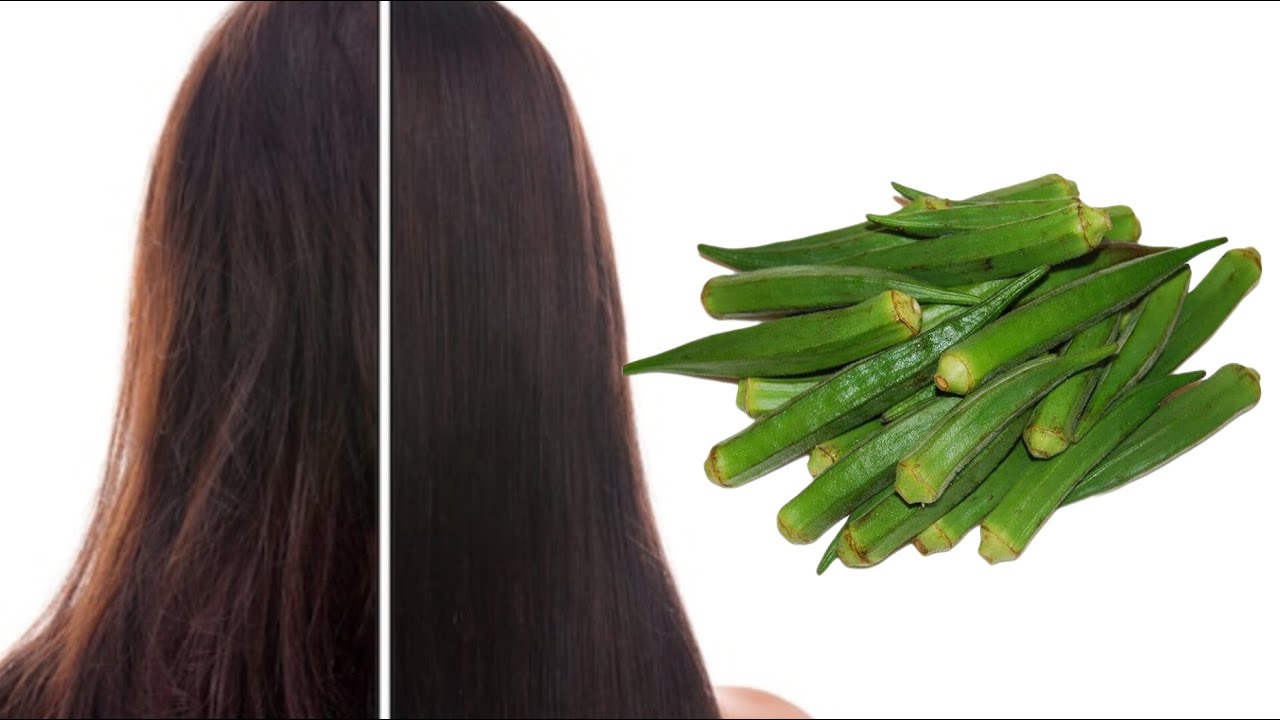 Okra (Bhindi) Keratin Hair Mask for Shiny, Straight, and Strong Hair