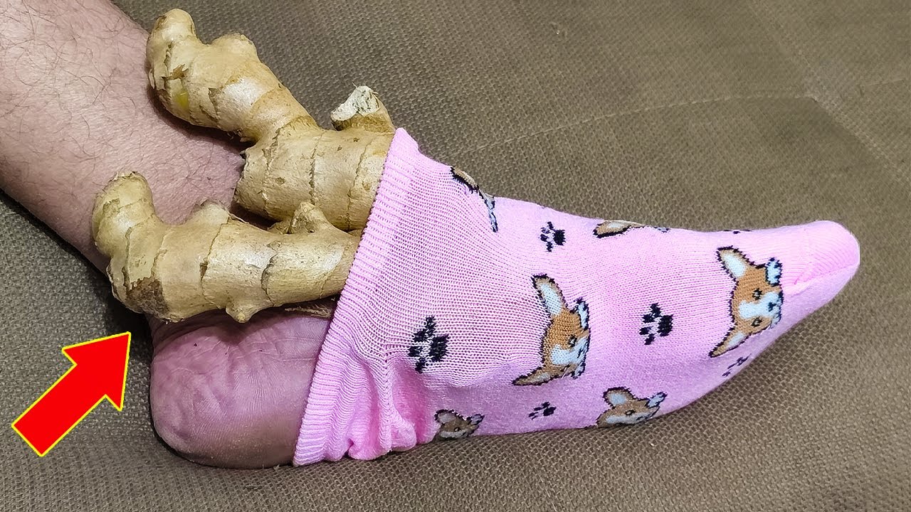 Put 1 Ginger on Your Feet and Stop Spending Money at the Pharmacy (Did You Know That?)