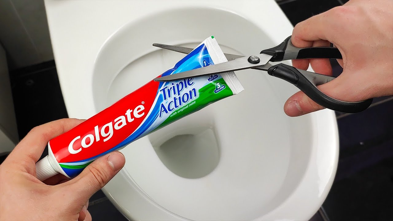 Incredible Trick for Your Toilet 🤯 That You Didn’t Know About Yet – Toothpaste!