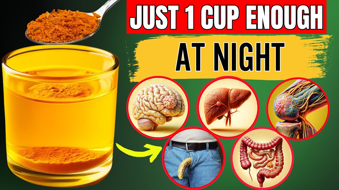 Turmeric Water At Night Benefits (Doctors Never Say 10 Health Benefits Turmeric Water)