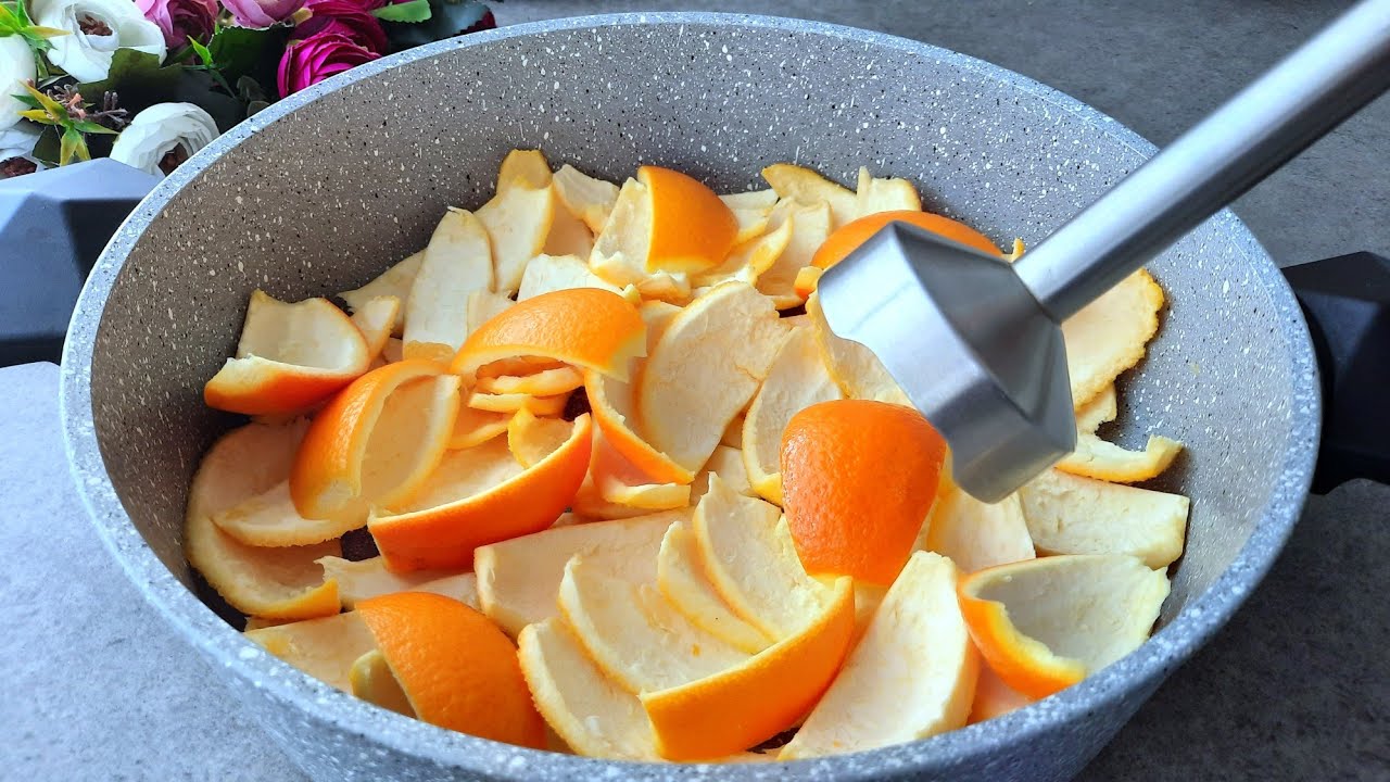 From Today, Save Your Orange Peels! Try These 2 Incredibly Delicious Recipes