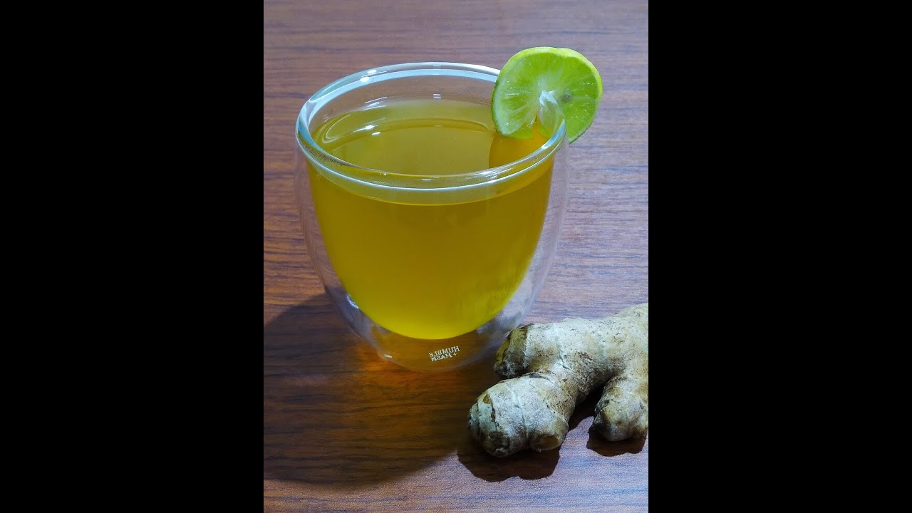 Ginger Tea | Healthy Drink Recipe | Ginger Lemon Tea for Weight Loss | Ginger Lemon Honey Tea Recipe