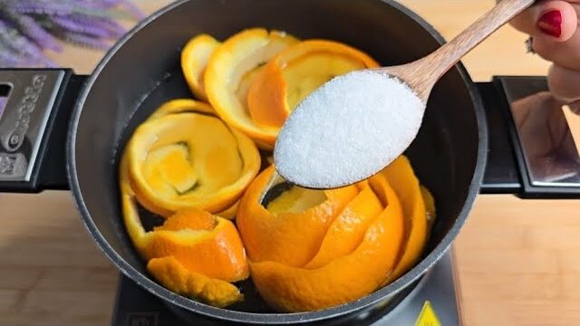 😱 Just Add Salt to Orange Peels and You Will Thank Me Forever!