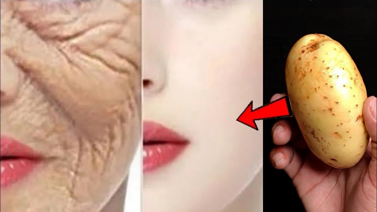 Japanese Secret to Looking 10 Years Younger: Anti-Aging Wrinkle Removal Treatment with Potatoes