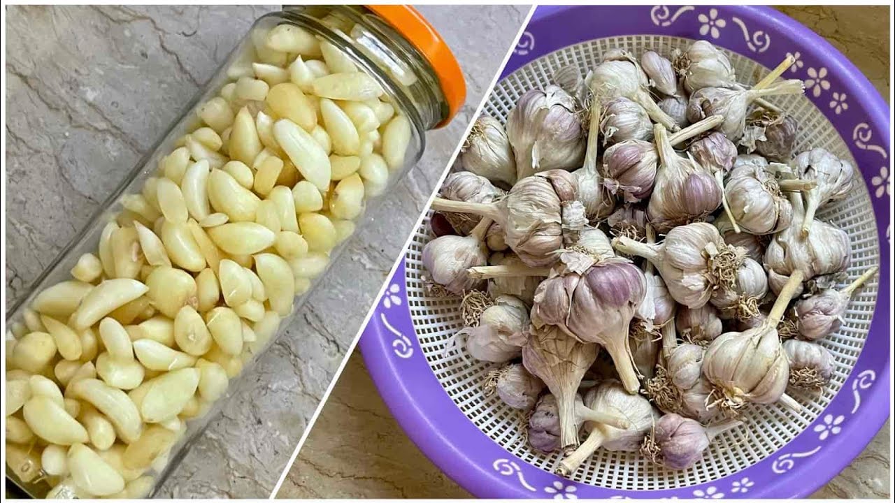 Easy Way to Peel Garlic