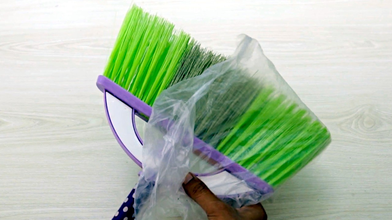 Put a Plastic Bag on The Broom… The Genius Hack You’ve Been Missing!