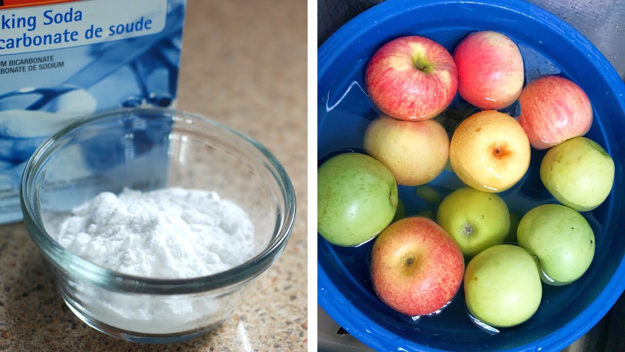 Remove Pesticides from Your Fruits with This Simple Trick: Baking Soda Solution