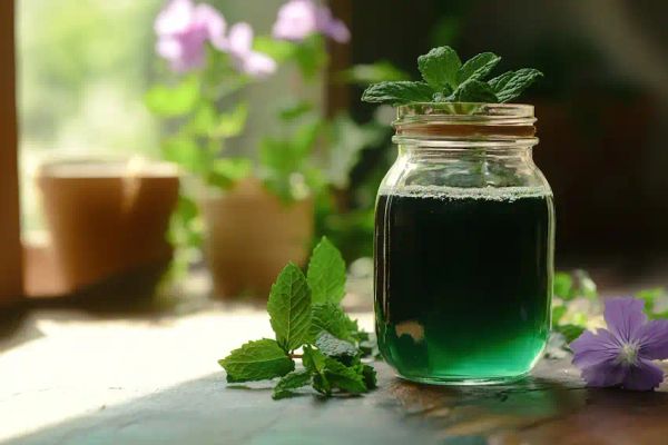 mint syrup for beverages