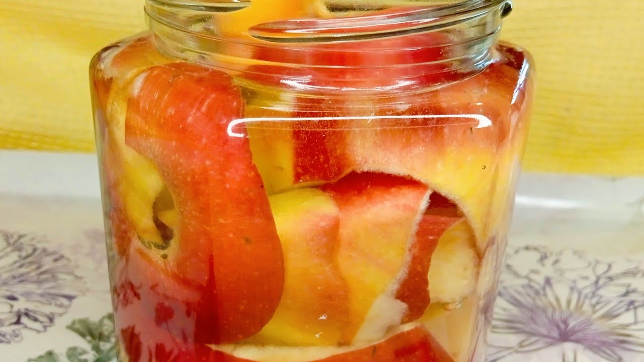 How Didn’t I Know This Before? Make Your Own Apple Vinegar from Apple Peels! 🍎