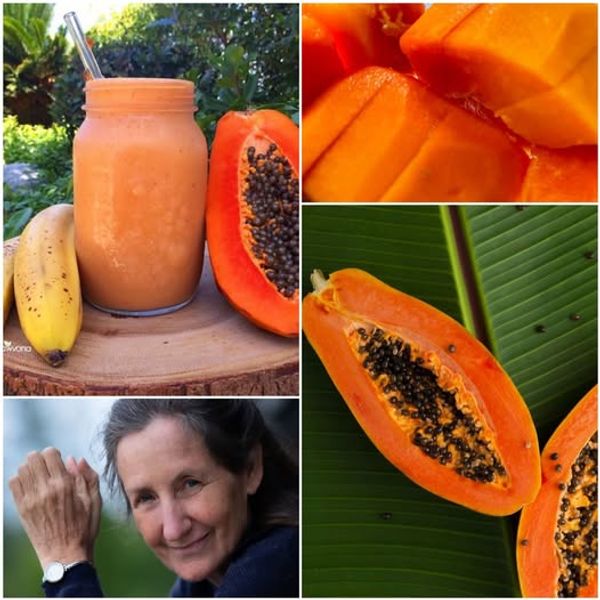 Papaya Banana Smoothie