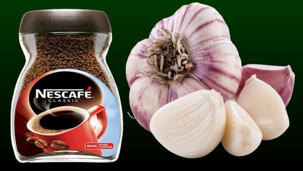Coffee Mixed with Garlic and Honey